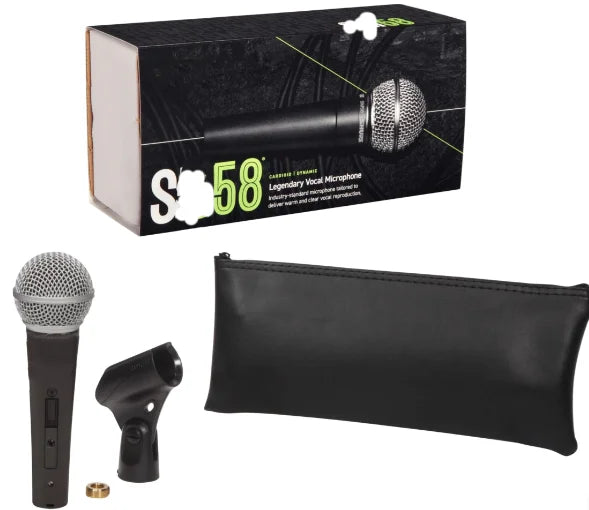 Shure SM7B Vocal Dynamic Microphone Cardioid Studio Adjustable Frequency Response Recording Podcasting SM7B Microphone for Shur