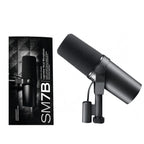 Shure SM7B Vocal Dynamic Microphone Cardioid Studio Adjustable Frequency Response Recording Podcasting SM7B Microphone for Shur