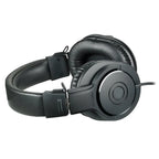 Audio-Technica ATH M20X ATH-M20X Professional Studio Monitor Headphones Head Mounted Audio Hifi 40mm Driver Closed-Back Wired Over-Ear