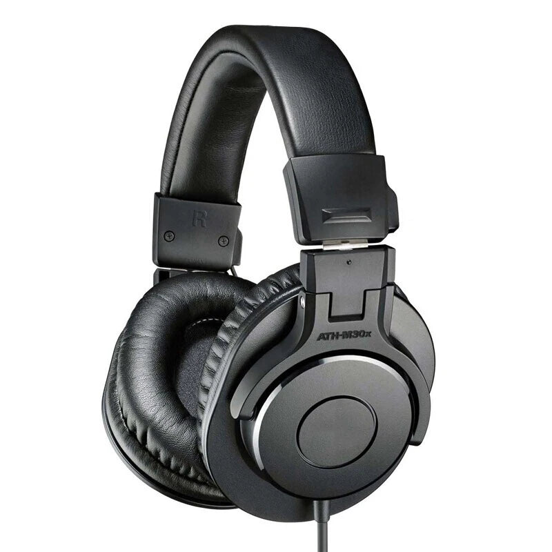 Audio-Technica ATH M30X Professional Studio Monitor Headphones